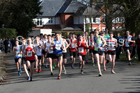 Mens under-17s Northern Athletics 5k Champs., Birkenhead Park. Photo: David T. Hewitson/Sports for All Pics